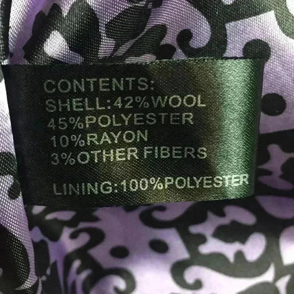 Giacca Gallery Coat 42% wool 10% Rayon - Picture 6 of 8